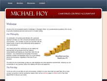 Tablet Screenshot of michaelhoy.co.uk